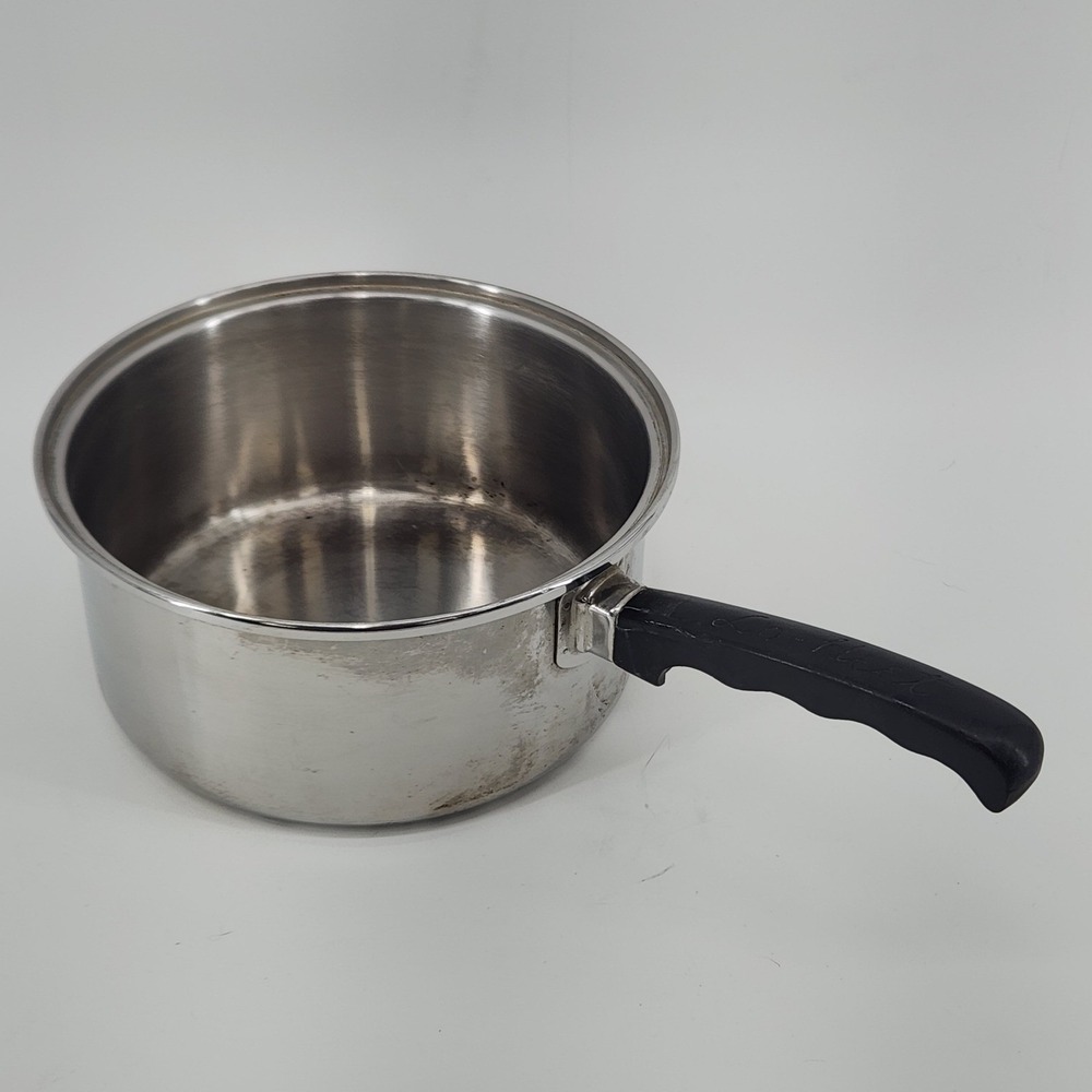 Vintage Vollrath Lo-Heet Stainless Steel 3 Quart Saucepan 8 Inch USA
